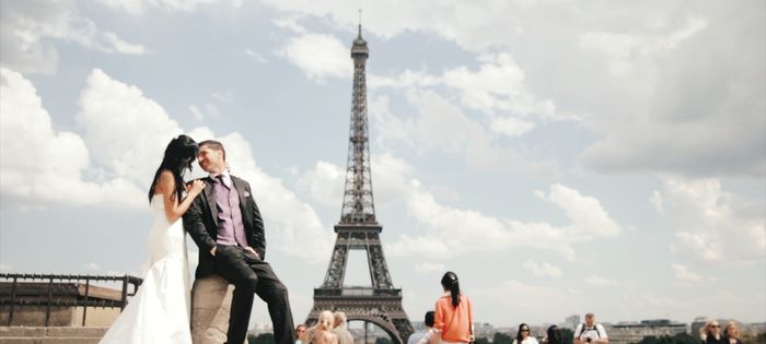 Vídeo de boda en París